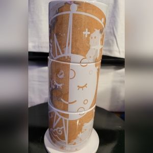 Stackable hand designed mugs